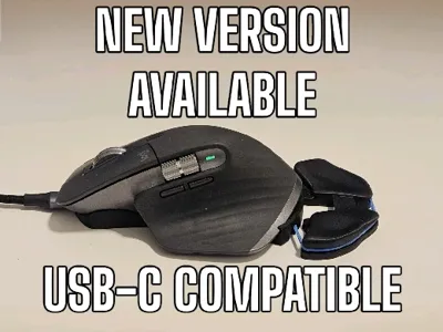 CARPIO Wrist Rest for LOGI MX MASTER 3-3S Mouse