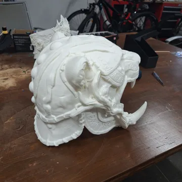 Pieza para disfraz o exhibición: Helm - Druide [Tragbar] — vista de referencia 5