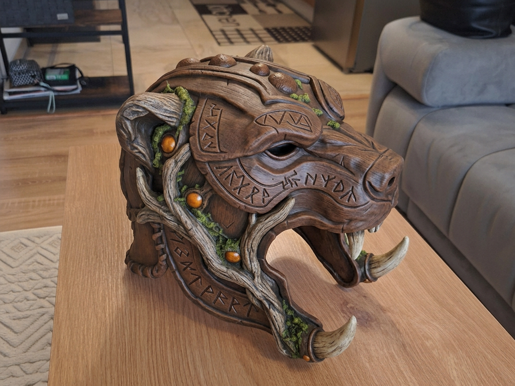 Helm - Druide [Tragbar] 3D model