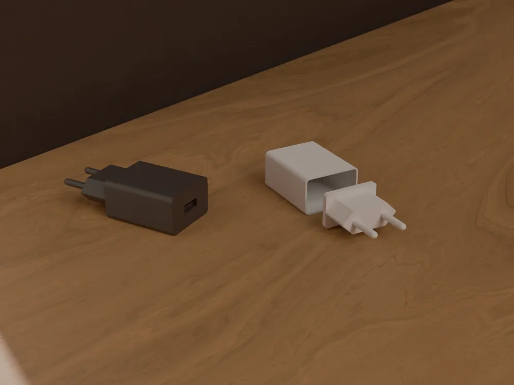 Unexpected type c charger vault by levanter makerworld