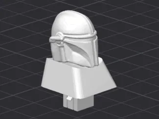 Membrane Keyboard Keycap Mandalorian