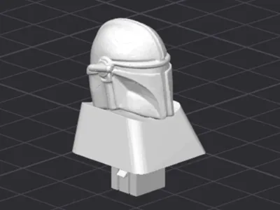 Membrane Keyboard Keycap Mandalorian