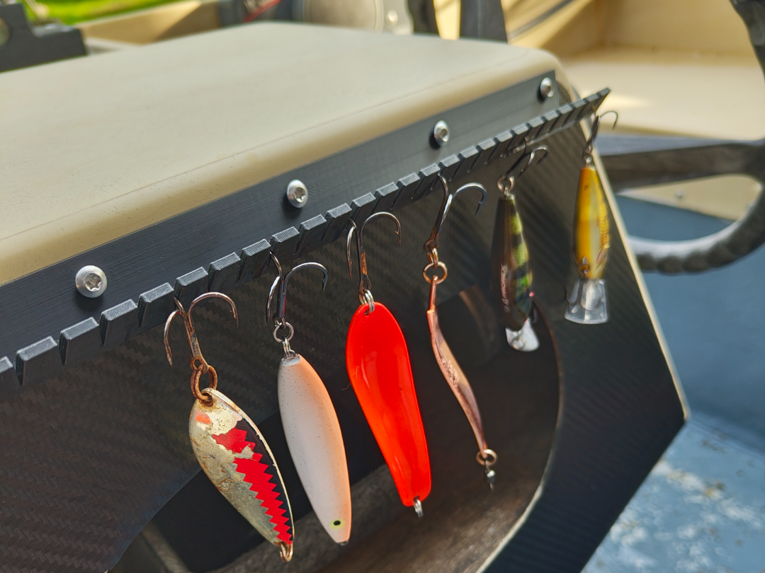 Lure holder for boat