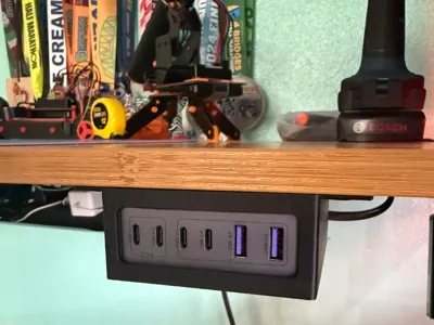 UGREEN 100 Watt Charger Under Desk Mount