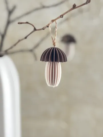 Jarrón decorativo: Ribbed mushroom — vista de referencia 2