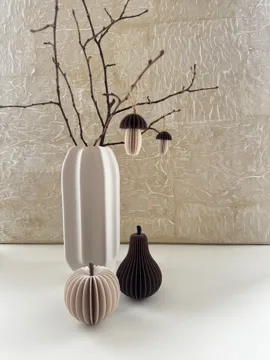 Jarrón decorativo: Ribbed mushroom — vista de referencia 3