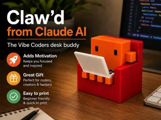 Claw'd – Your Claude Code AI Desk Buddy 