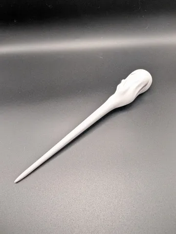 Adorno temático: Friendly Ghost Hairpin or Decoration for Halloween — vista de referencia 5