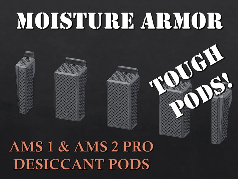 AMS Desiccant TOUGH Pods - Moisture Armor