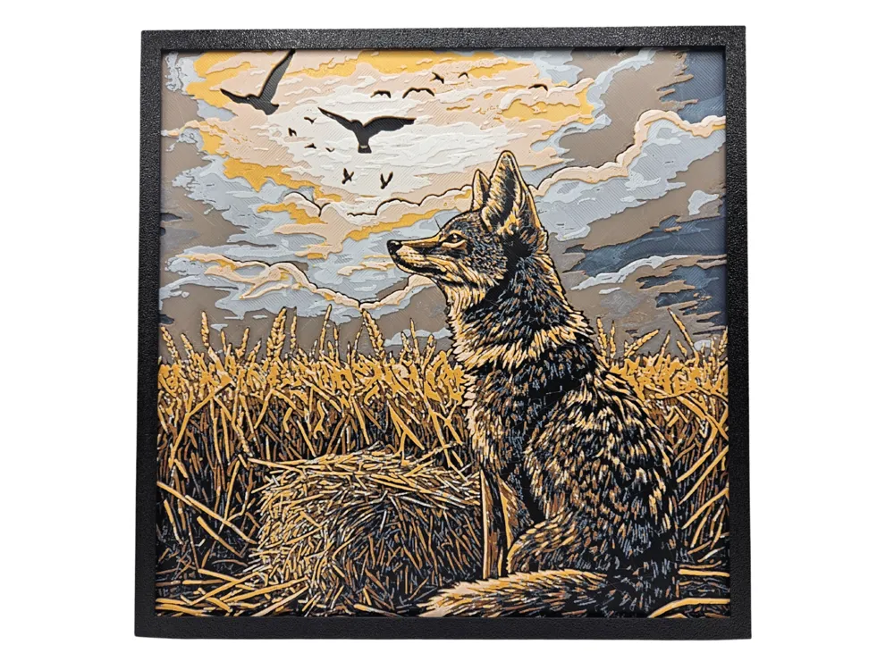 Coyote on the Prairie