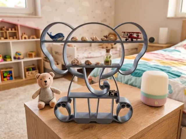 Cute Elephant Shelf / Étagère Éléphant Enfants