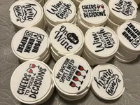 7 Pack Wine Coasters