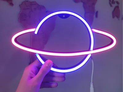 Saturn Neon frame (LED)