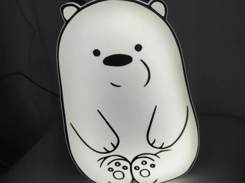 Oso Polar lampara