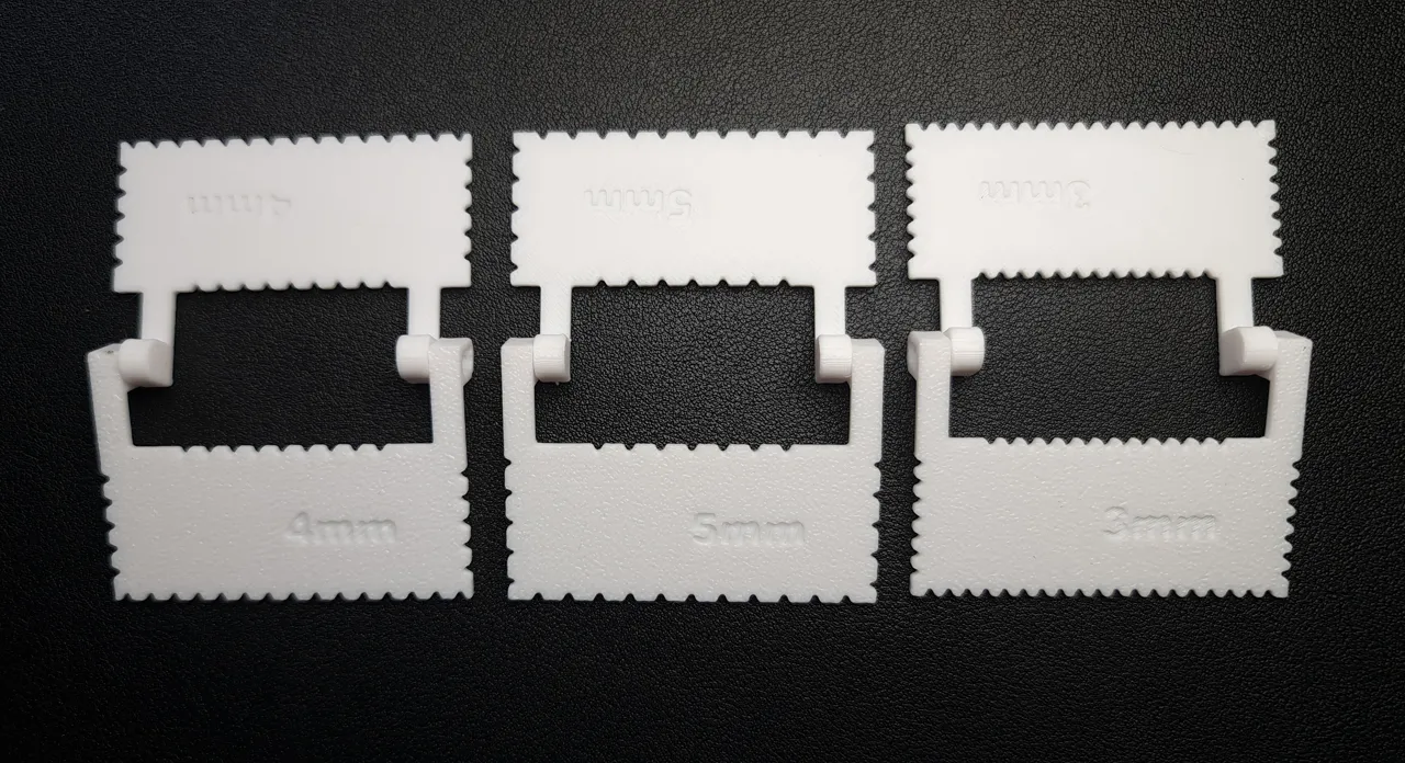 Blanket Stitch Marking Tool Set (3mm, 4mm, 5mm) view 2