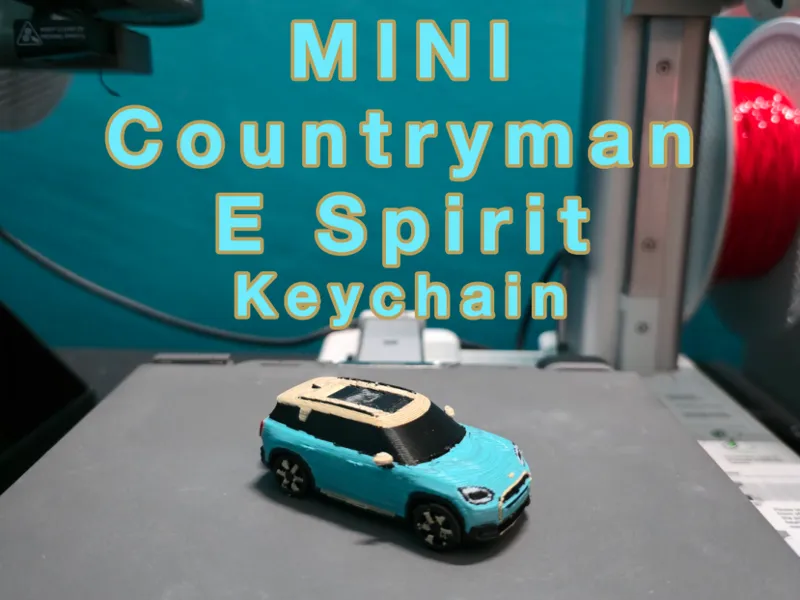 Mini Countryman E Spirit Keychain (PIP WW)