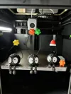 Dusty stars and Santa hats