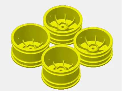 RC Buggy 4WD Rim 1/10 62mm