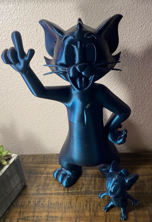 Tom et Jerry grandeur nature
