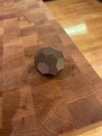 Sphères low-poly : icosaèdre tronqué — photo 3