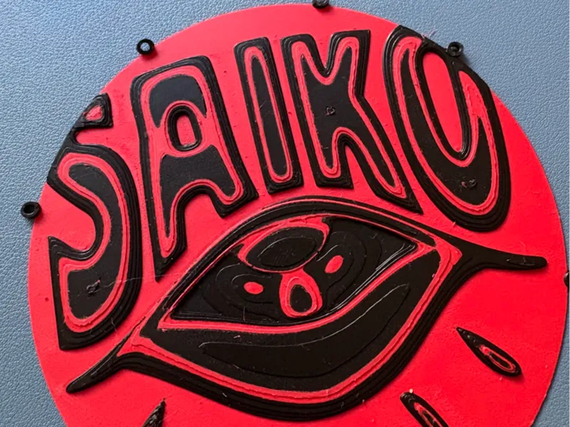 Logo cantante Saiko