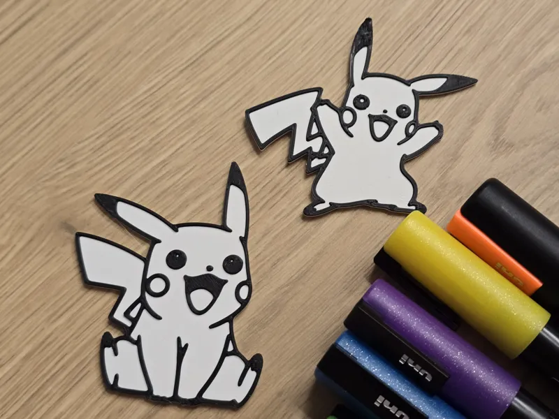 Pikachu Paint Coloring Kit Craft Activity