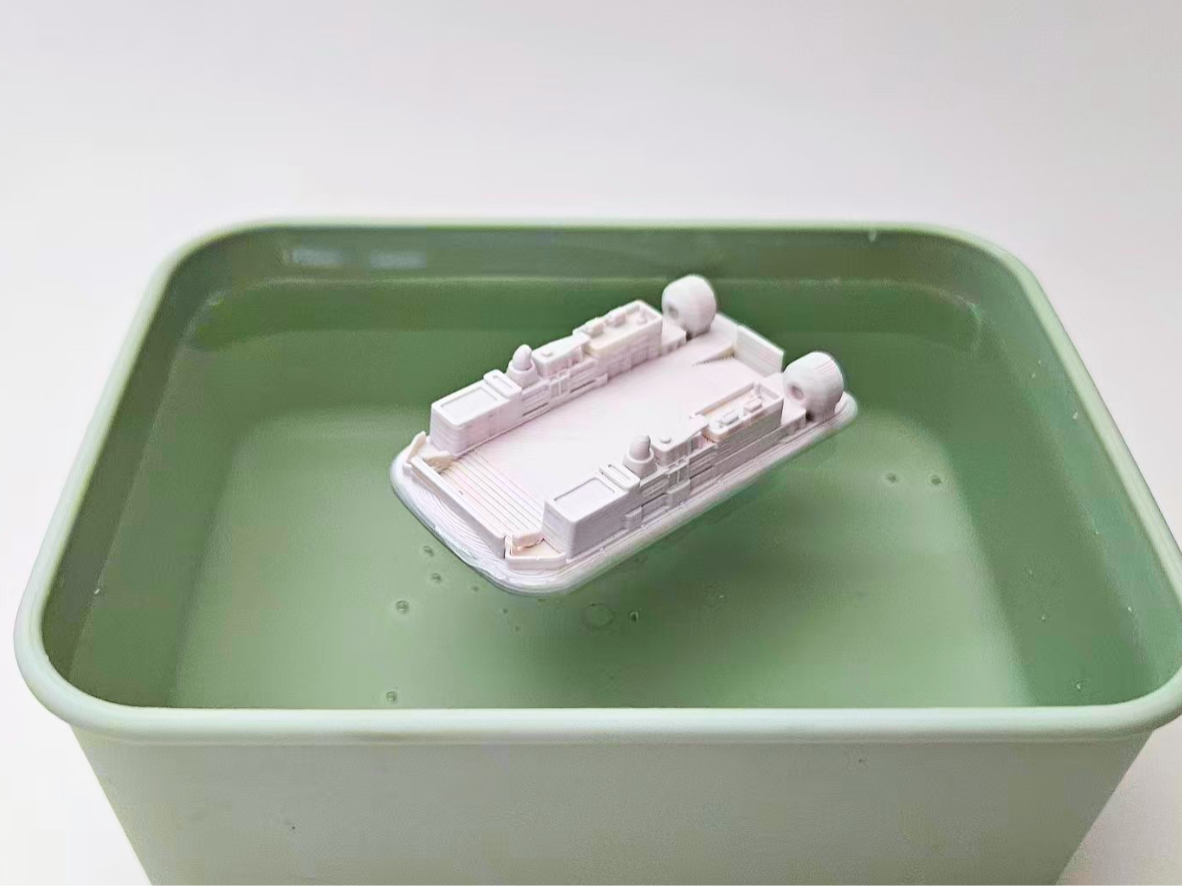 登陆艇微缩模型残料尾料废物利用