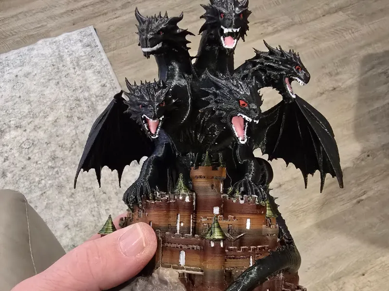 “Shadow Hydra: Fortress of the Five-Headed Dragon”