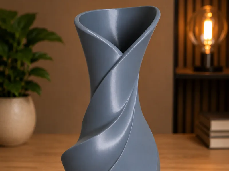 Spiral Twist Vase