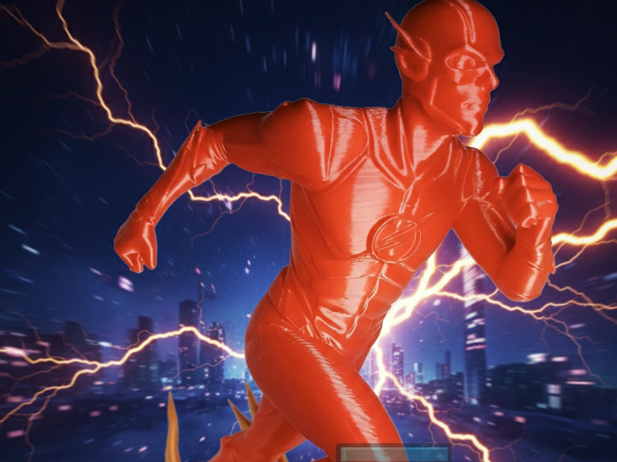 FLASH ENTRE EN SCENE A PLEINE VITESSE - NO AMS