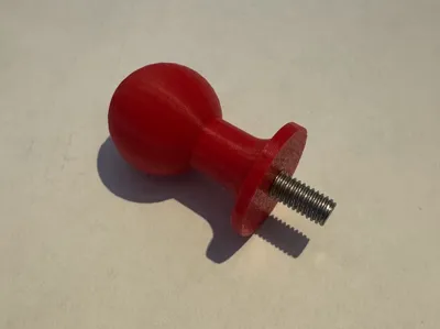 1" Ball with M6 bolt