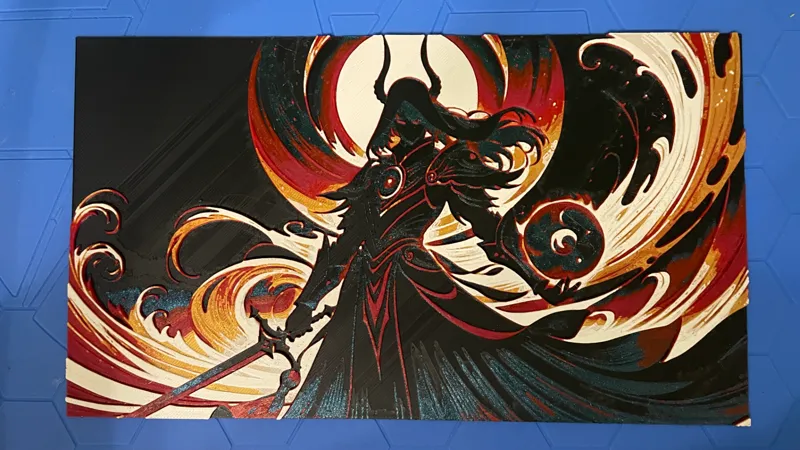 Shadowy Creature - Hueforge - Filament Painting