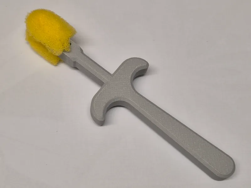 Mini Sponge Handle For Blender Blade Cleaning