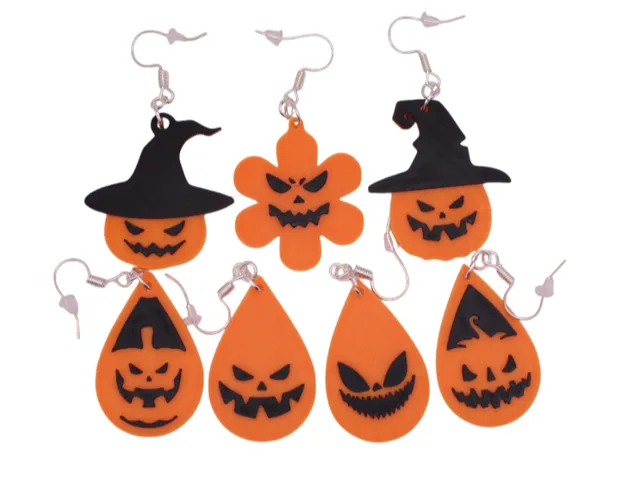 Halloween earrings pt 4 - Jack o Lantern
