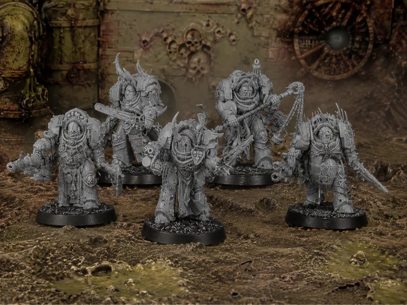 Plague Lord Terminators Plague Legion Squad