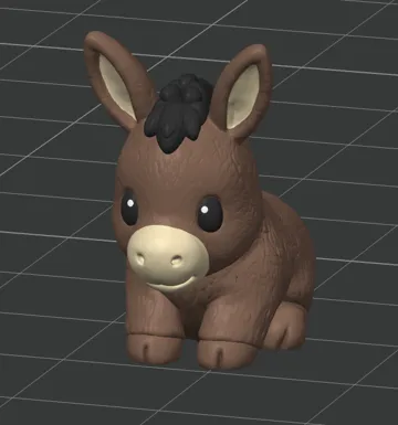 Soporte: TeenyTinyFarmies-#6-Donkey — vista de referencia 4