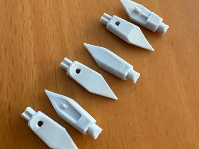 Reservoir parts for fountain pens