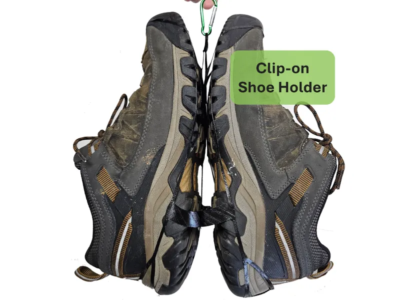 Backpack Clip-on Shoe Holder (TPU)