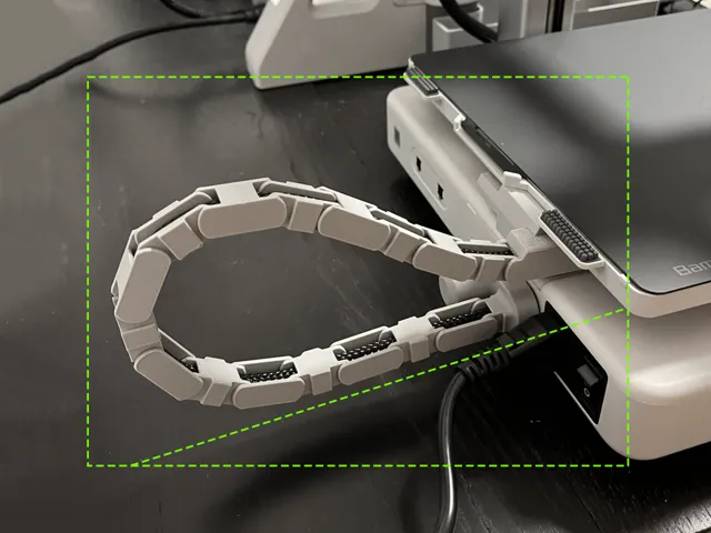 A1 Y-Axis Drag Chain (Cable Chain) - V2