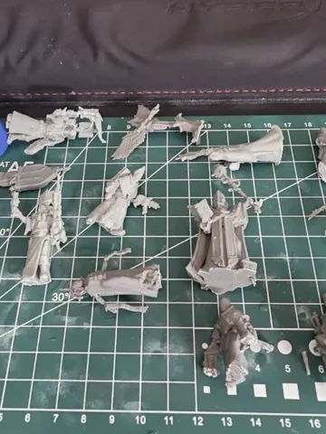 Modelo para impresión 3D: NEW POST!!!! Canadian Battle Priest Murder Team — vista de referencia 2