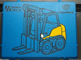 CyberBrick遥控小叉车收纳盒