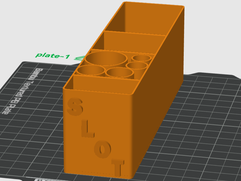 Porta utensili parametrico SLOT CAR modellismo