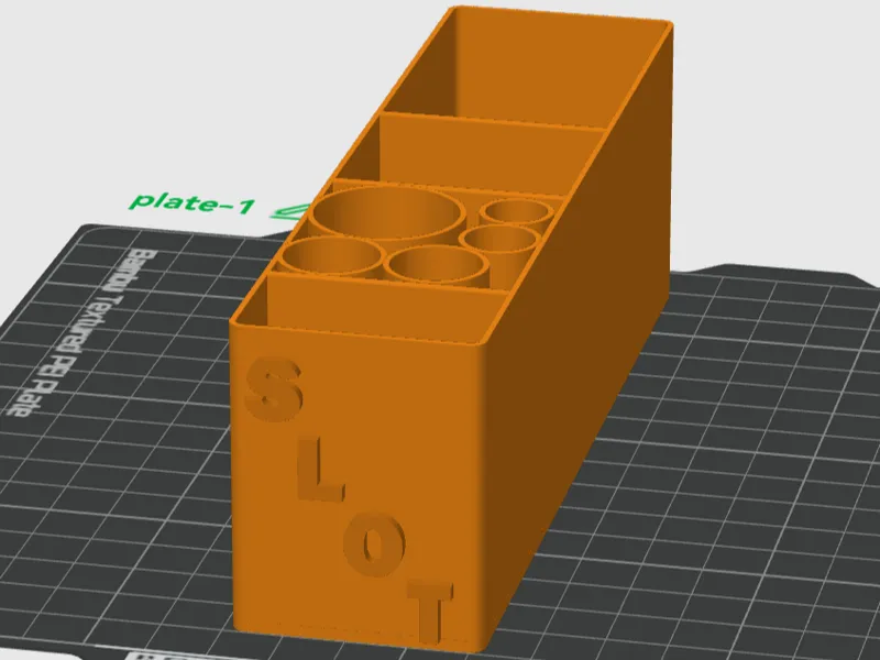 Porta utensili parametrico SLOT CAR modellismo