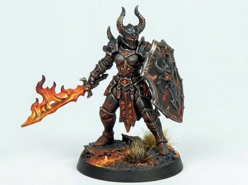D&D Female Demon Knight