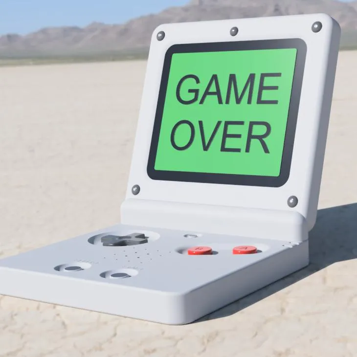 FakeGameBoy - Game Over - MaCo.Lab
