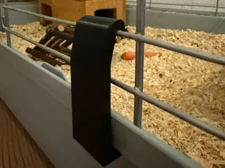 Klammer Meerschweinchenkäfig