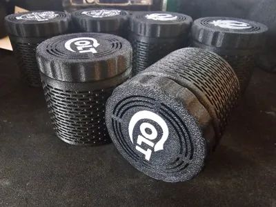 Silica gel container - ABS-GF COLT