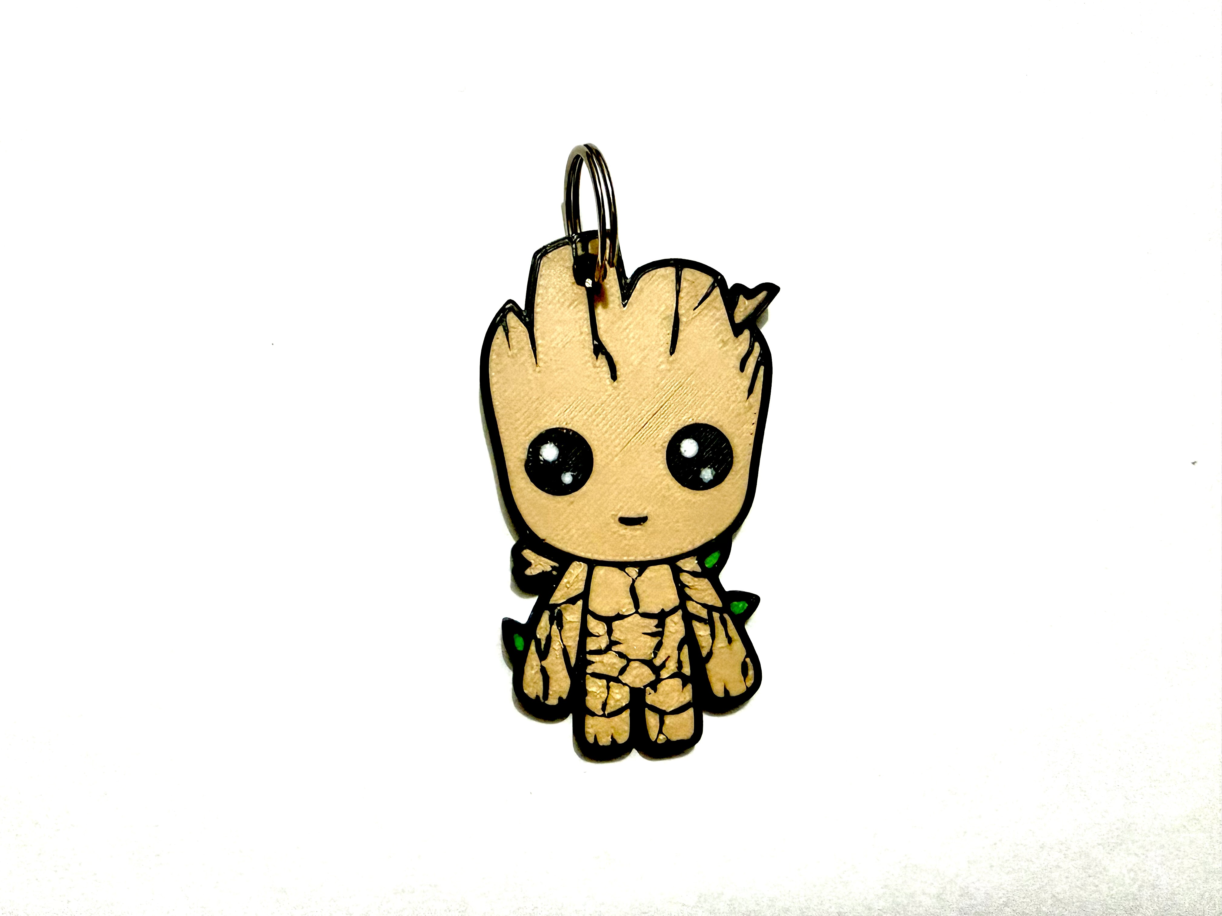 Miniatura 1 do modelo 3D Groot Keychain