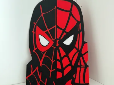 Spider Man Peter Parker and Miles Morales