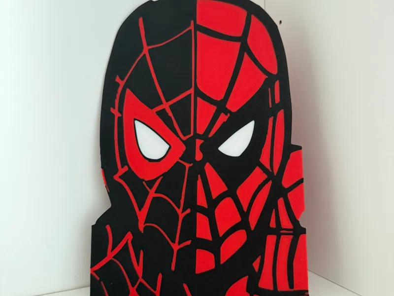 Spider Man Peter Parker and Miles Morales